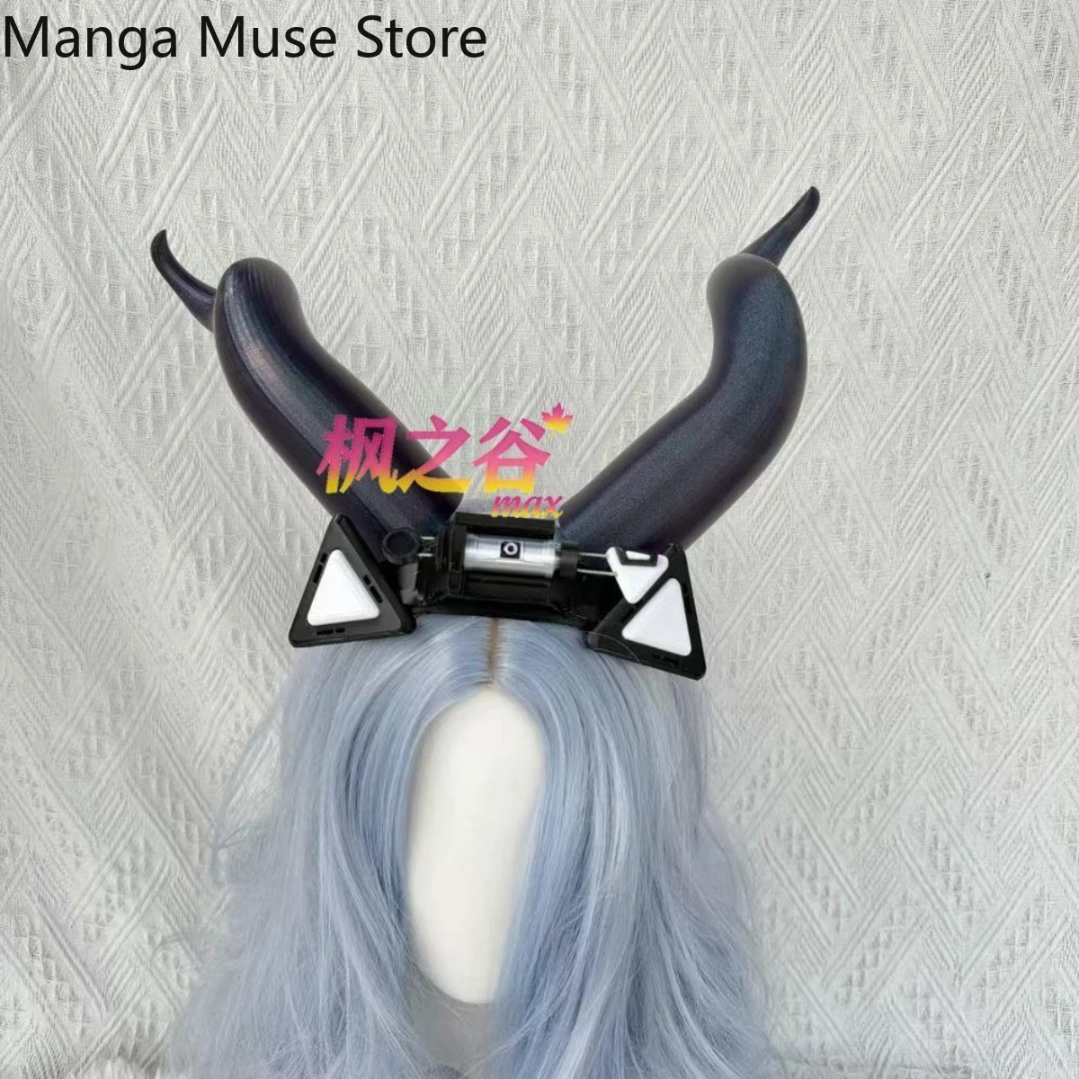 Hair Clips - アニメ『アークナイツ』：エンドフィールド・タイフォエウスの3Dプリント製コスプレ小道具、ヘアクリップ、ヘッドドレス、角飾り、ロールプレイ用ヘアピン、ハロウィーンのプレゼント。
