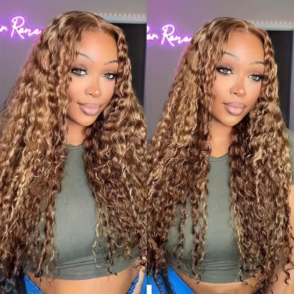 427 ハイライト オンブレ ウィッグ 人毛 13x6 HD - Human Hair Wigs のレビューと価格