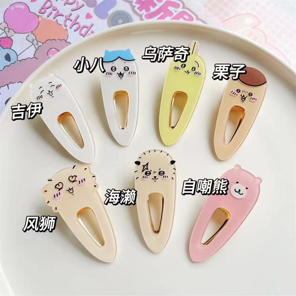 かわいいチイカワスのキャラクターヘアクリップ、キュートな漫画 - Hair Bundles のレビューと価格