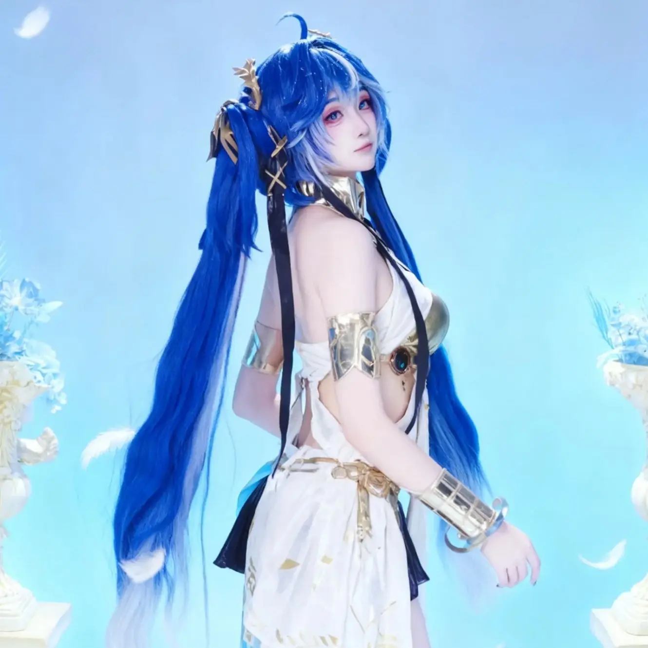 ゲーム「Wuthering Waves」のイウノのコスプレ用 - Synthetic Wigs のレビューと価格